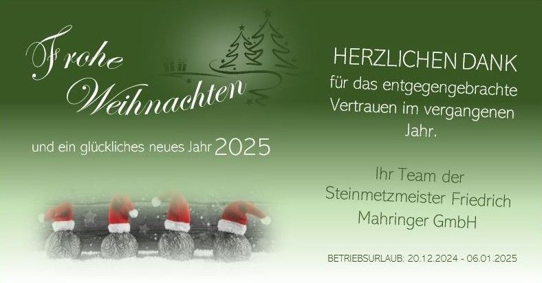 Frohe Weihnachten