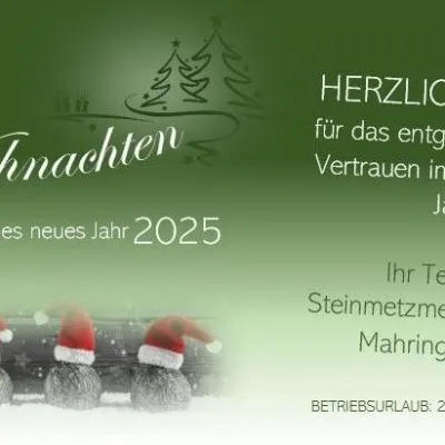 Frohe Weihnachten